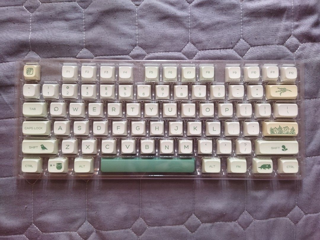 Zoo Themed Keycaps XDA Profile 144 Keys for Mechanical Keyboard ...