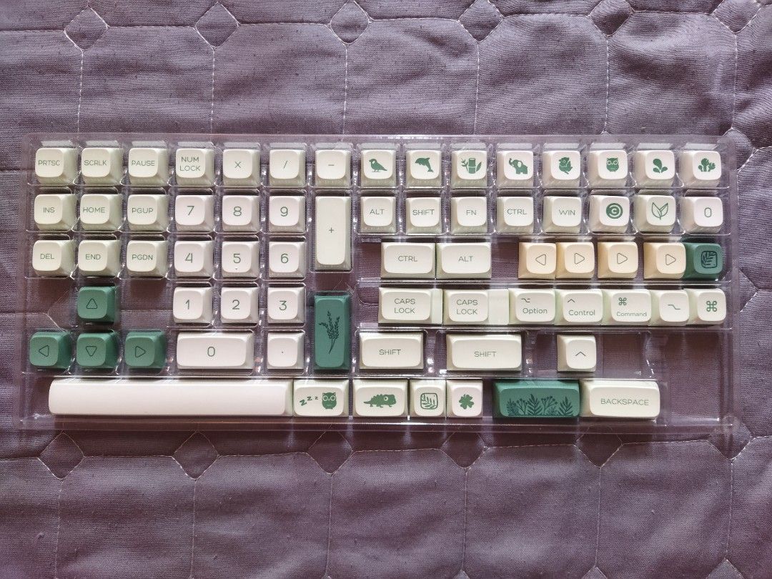Zoo Themed Keycaps XDA Profile 144 Keys for Mechanical Keyboard ...