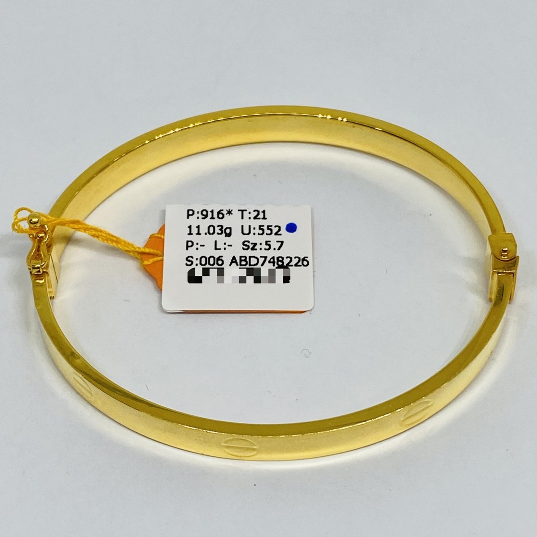 Customise 916 Gold Hermes Bracelet, Women's Fashion, Jewelry & Organisers,  Bracelets on Carousell