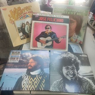 黑膠唱片_2台6美12日版_20款_西部鄉村Country & Western/草根音樂Blue Grass Music/民謠歌曲Folk Songs_4雙開封面設計Gate Fold+1側標O. B. I. 專輯Album_唱片Vinyls！🤩