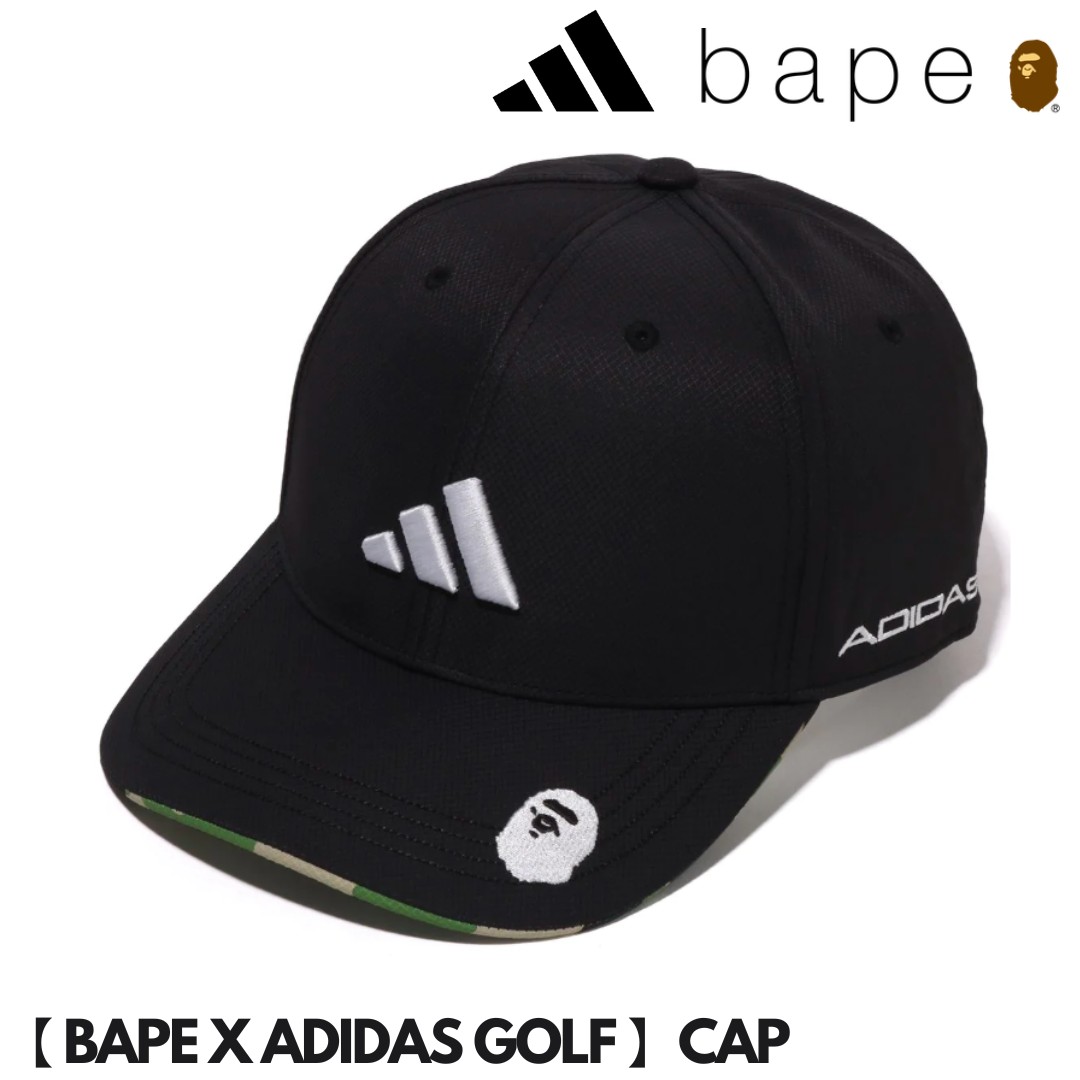🇯🇵日本代購A BATHING APE BAPE x ADIDAS GOLF CAP Bape帽, 兒童 