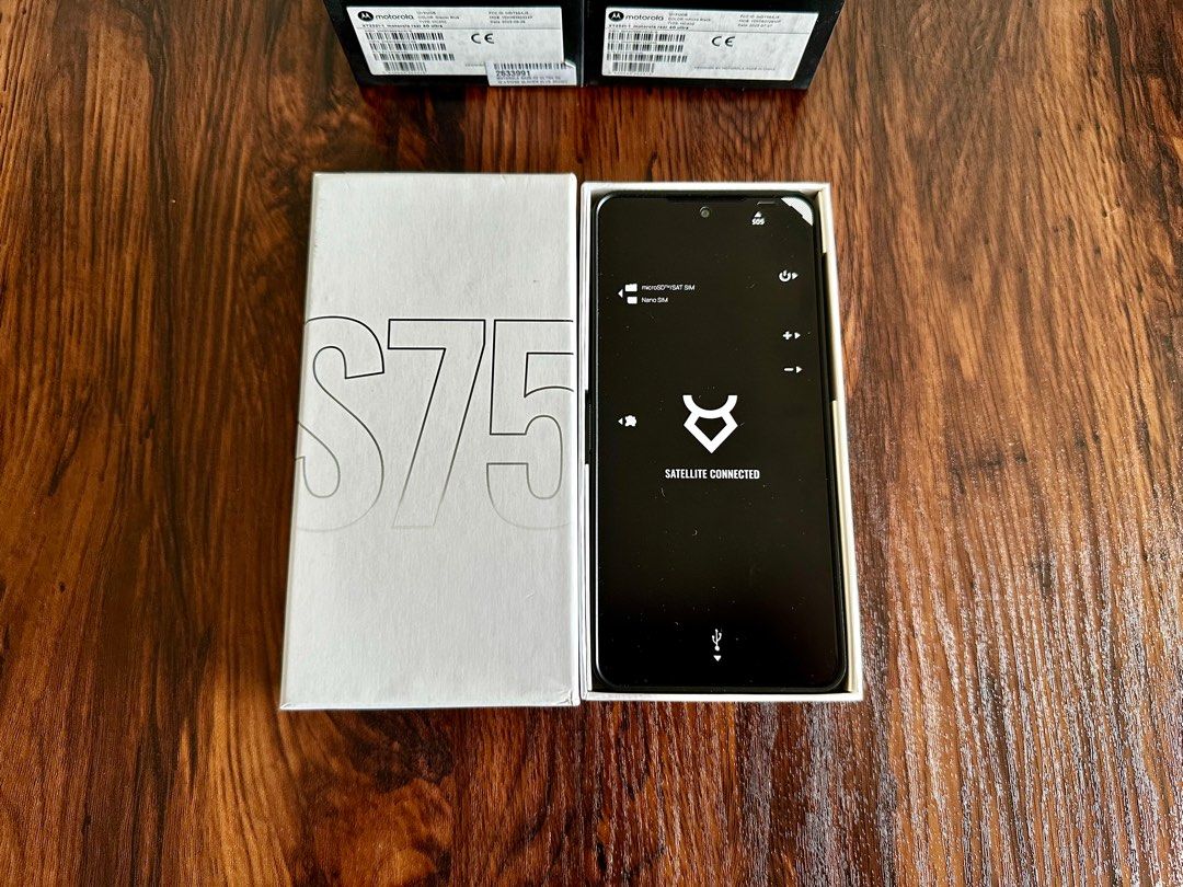 全新 CAT S75 三防+衛星 Brand New Global Spec, 手提電話, 手機, Android 安卓手機, Android ...