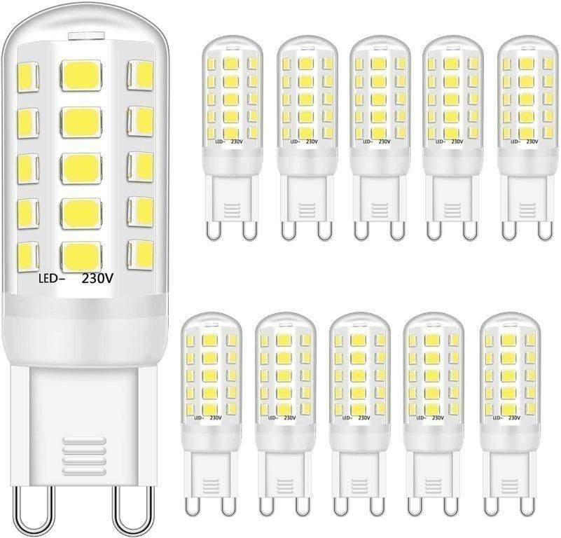 Ampoules LED G9, 5W Equivalent 50W Halogène Lampe, 15.5mm x 51mm