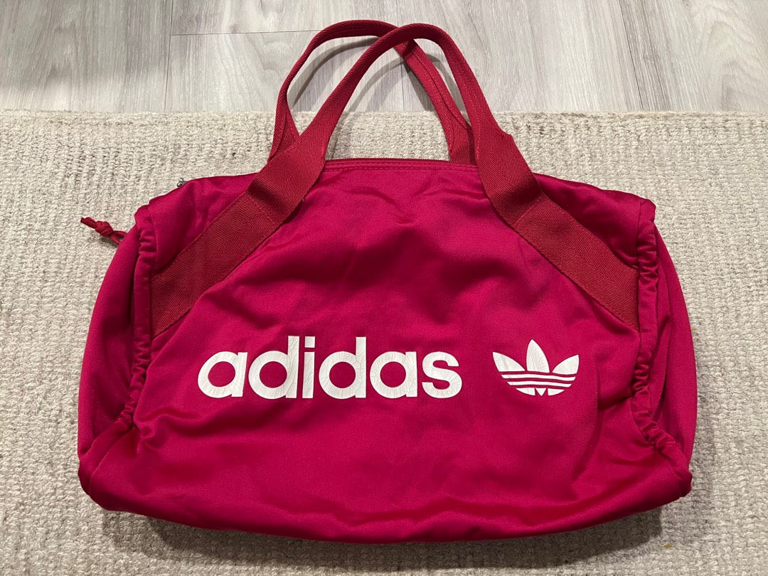 Adidas santiago duffel bag pink online