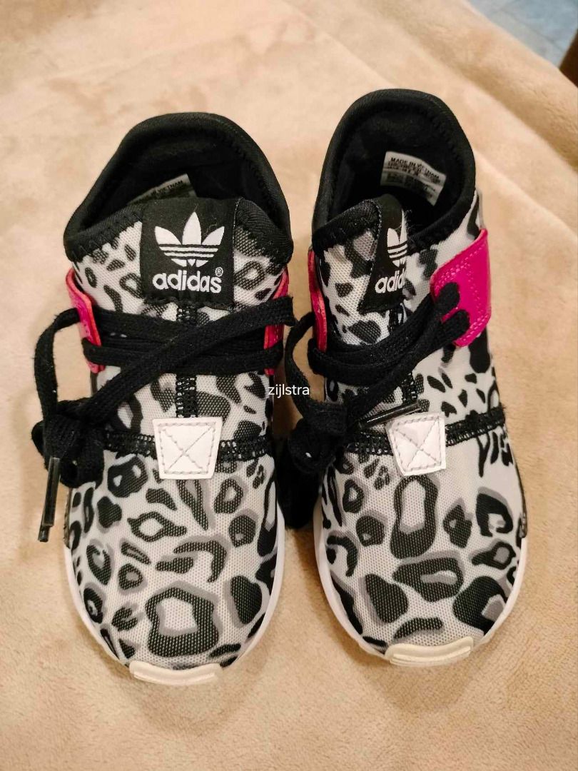Adidas trainers animal print top