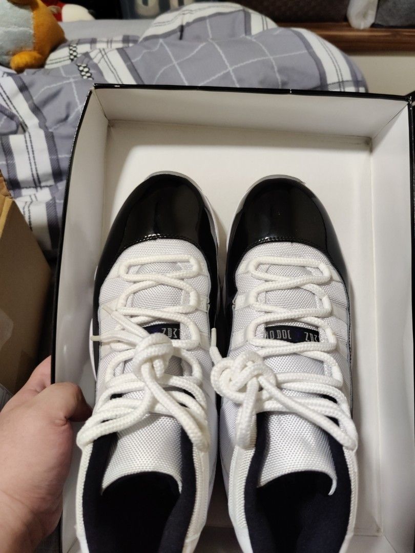 Jordan 11 concord 2018 box clearance