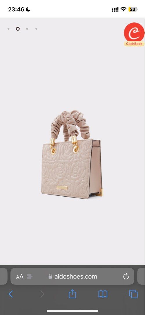 ALDO ROSELLAX LIGHT PINK MINI BAG