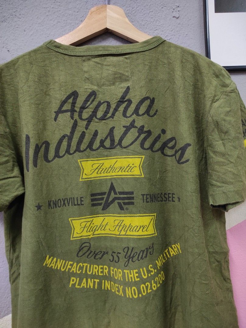 ALPHA INDUSTRIES Signature BP T T-Shirt Uomo - Foto 9