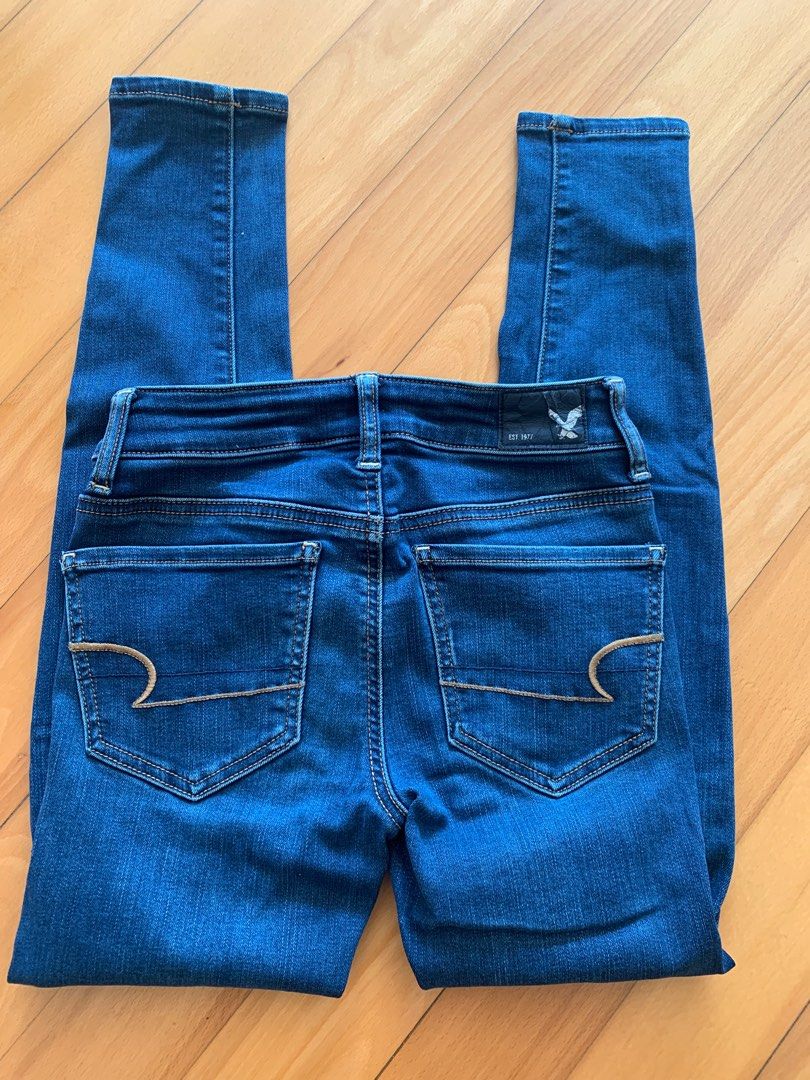 American Eagle, 女裝, 褲＆半截裙, 牛仔褲、Leggings Carousell
