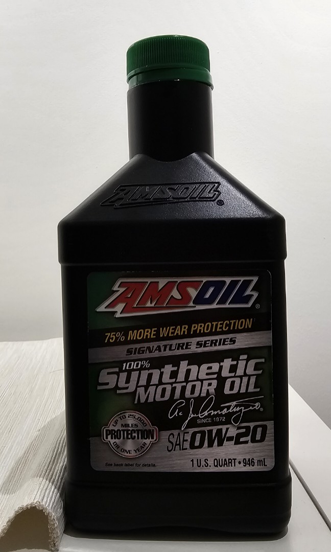 Amsoil Engine Oil 0w20, Car Accessories, Accessories on Carousell