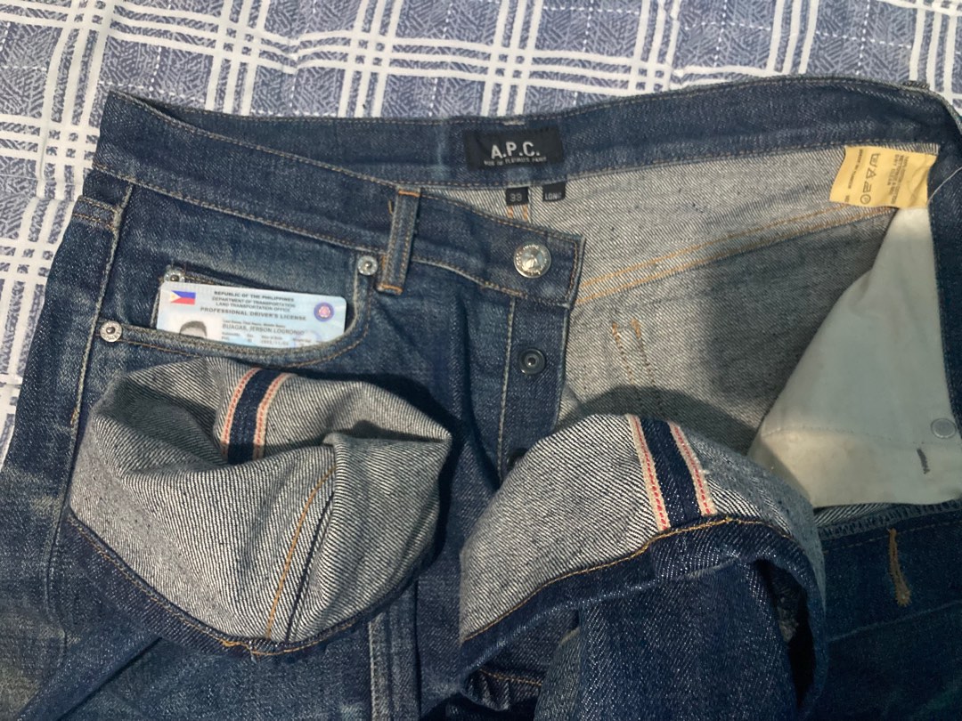 APC Selvedge, Men's Fashion, Bottoms, Jeans on Carousell