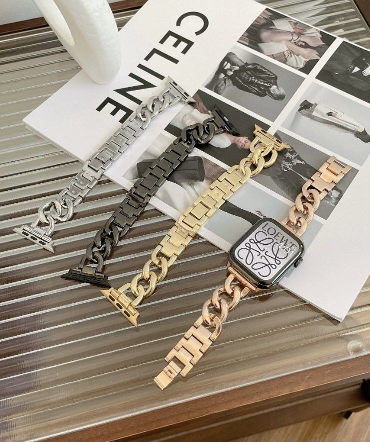 Gold color watch bands outlet