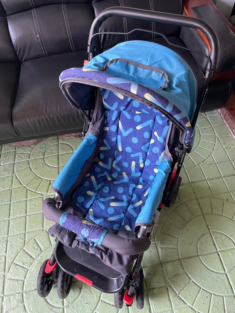 Baby blue stroller clearance
