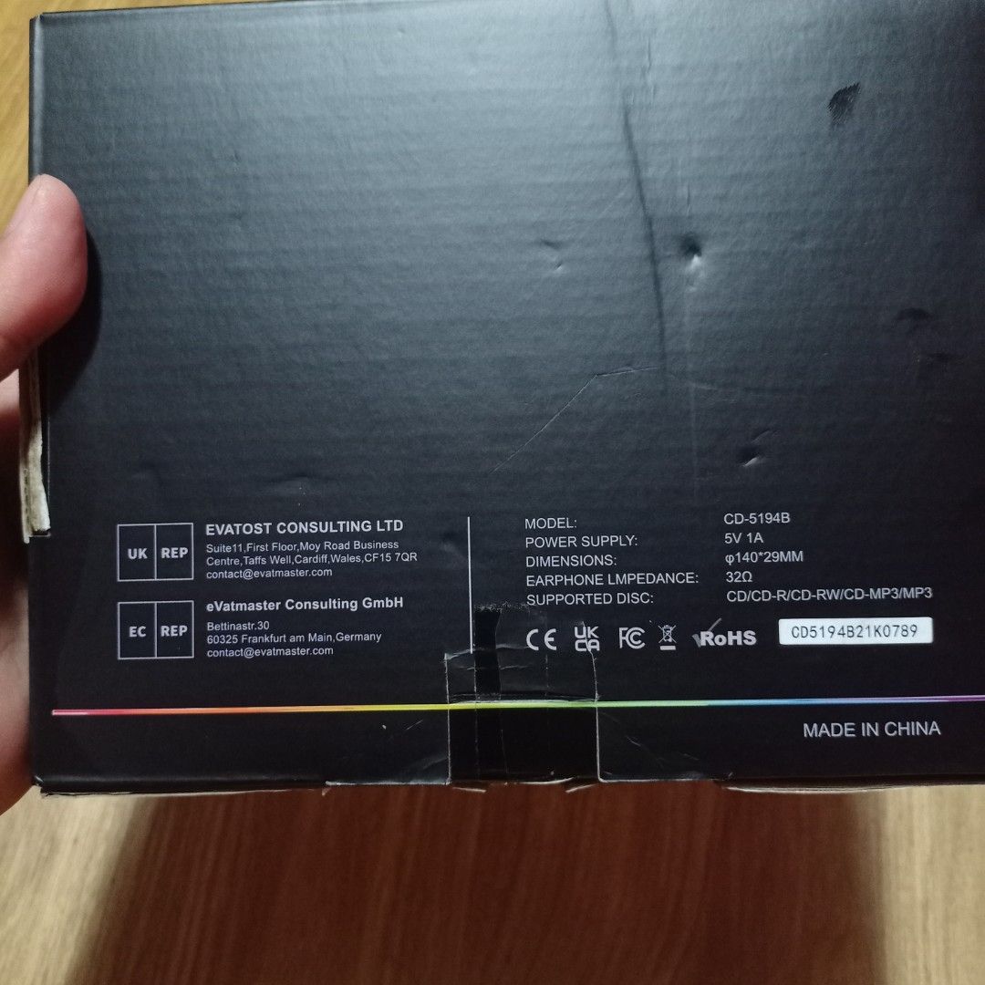 ARAFUNA CD PLAYER, Audio, Portable Music Players on Carousell