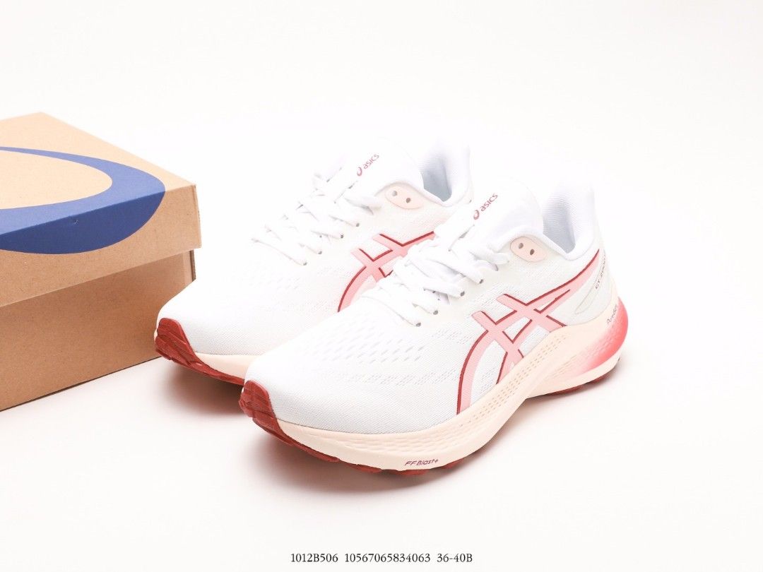 Red womens asics shop