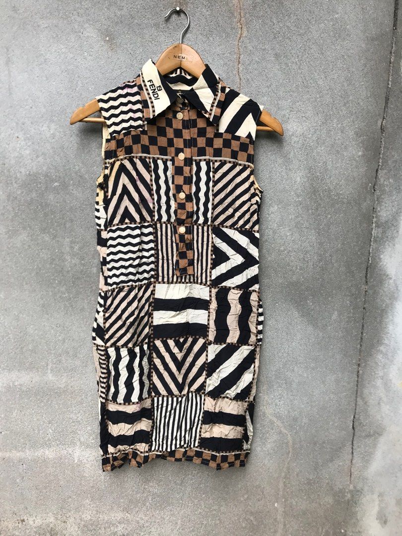 Authentic fendi top dress