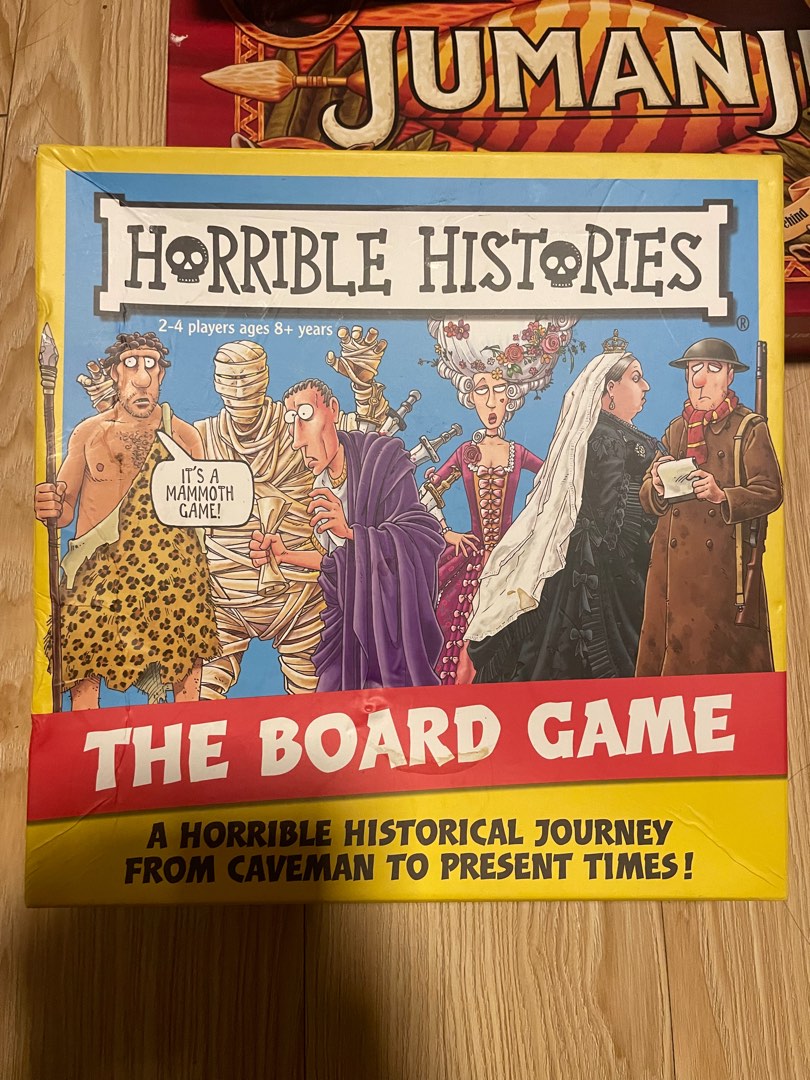 AUTHENTIC Horrible Histories The Board Game, Hobbies & Toys, Toys