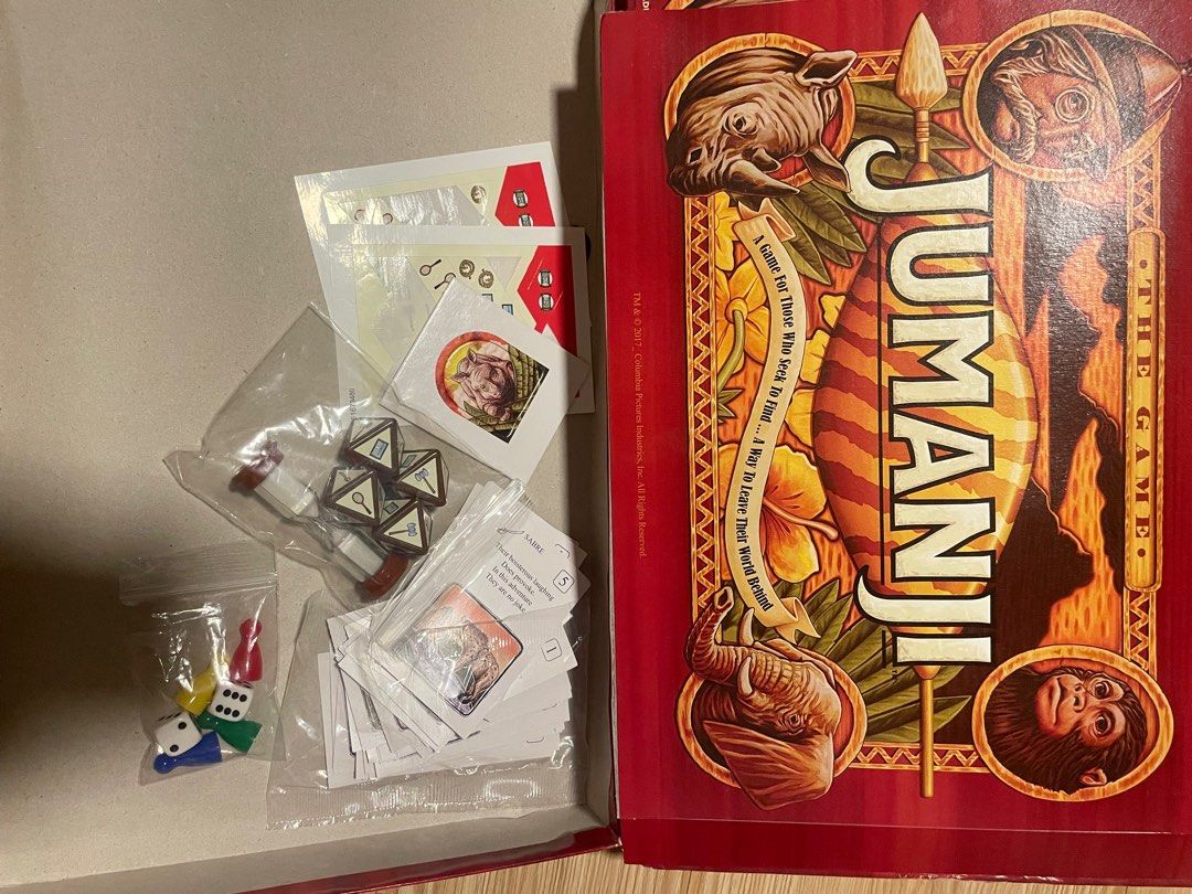 AUTHENTIC Jumanji, Hobbies & Toys, Toys & Games on Carousell