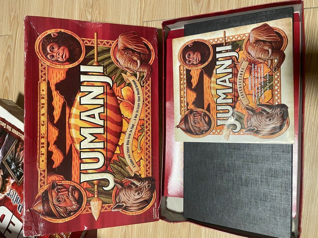 AUTHENTIC Jumanji (Category: Board Games & Puzzles) located in San Mateo. Submitted by tiktok.tiktok (Listing ID 1262284614, Image 3). Description: Jumanji A game for those who Seek to find A way to leave their world behind.