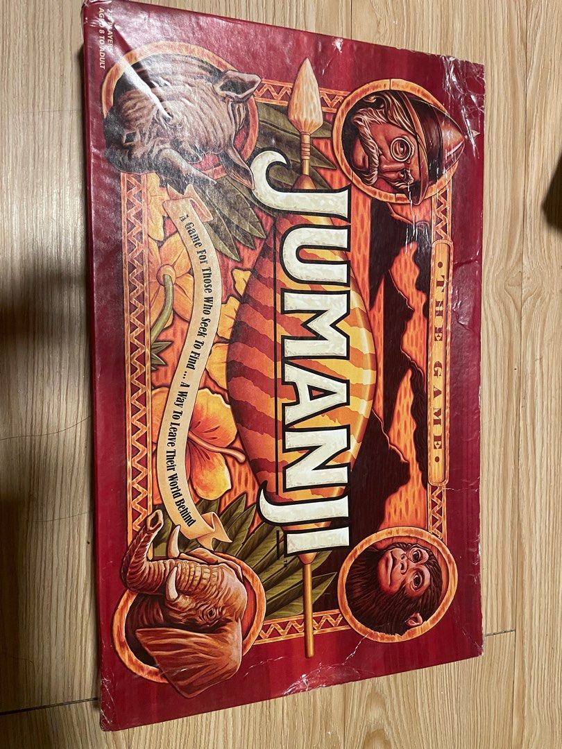 AUTHENTIC Jumanji (Category: Board Games & Puzzles) located in San Mateo. Submitted by tiktok.tiktok (Listing ID 1262284614, Image 1). Description: Jumanji A game for those who Seek to find A way to leave their world behind.