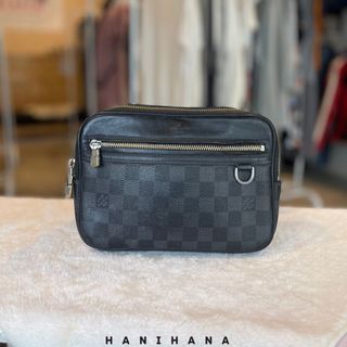 Túi Nam Loius Vuitton Trunk Messenger Taurillon 'Monogram' M57726