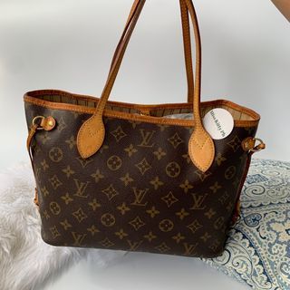 LOUIS VUITTON Monogram Canvas Pivoine Neverfull PM Tote Bag