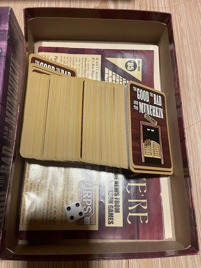 AUTHENTIC The good the bad and the Munchkin (Category: Raw Singles) located in San Mateo. Submitted by tiktok.tiktok (Listing ID 1262290336, Image 2). Description: Like new cards .