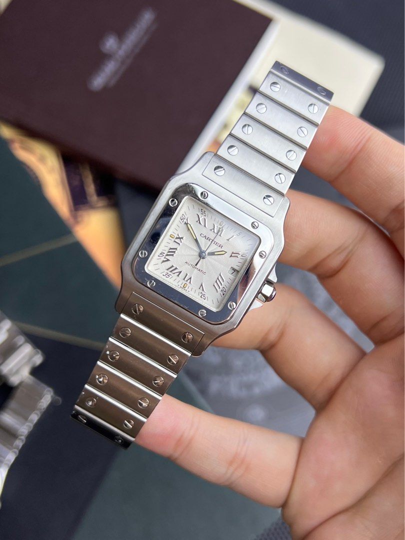 SOLD Cartier Galbee Santos 2319 Automatic Men s size