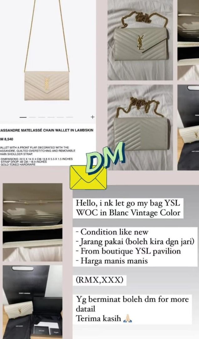 Ysl pavilion bag store