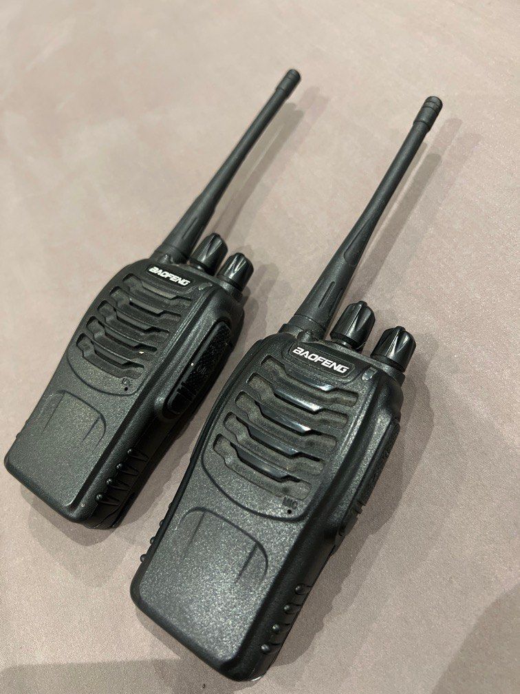 Baofeng Walkie Talkie 300mts Range (Category: Walkie-Talkie) located in Manila. Submitted by mnlt_o (Listing ID 1262200842, Image 1). Description: Excellent overall condition No issues Good for convoys 300mts real rated range Unit only Price: 800 + sf.