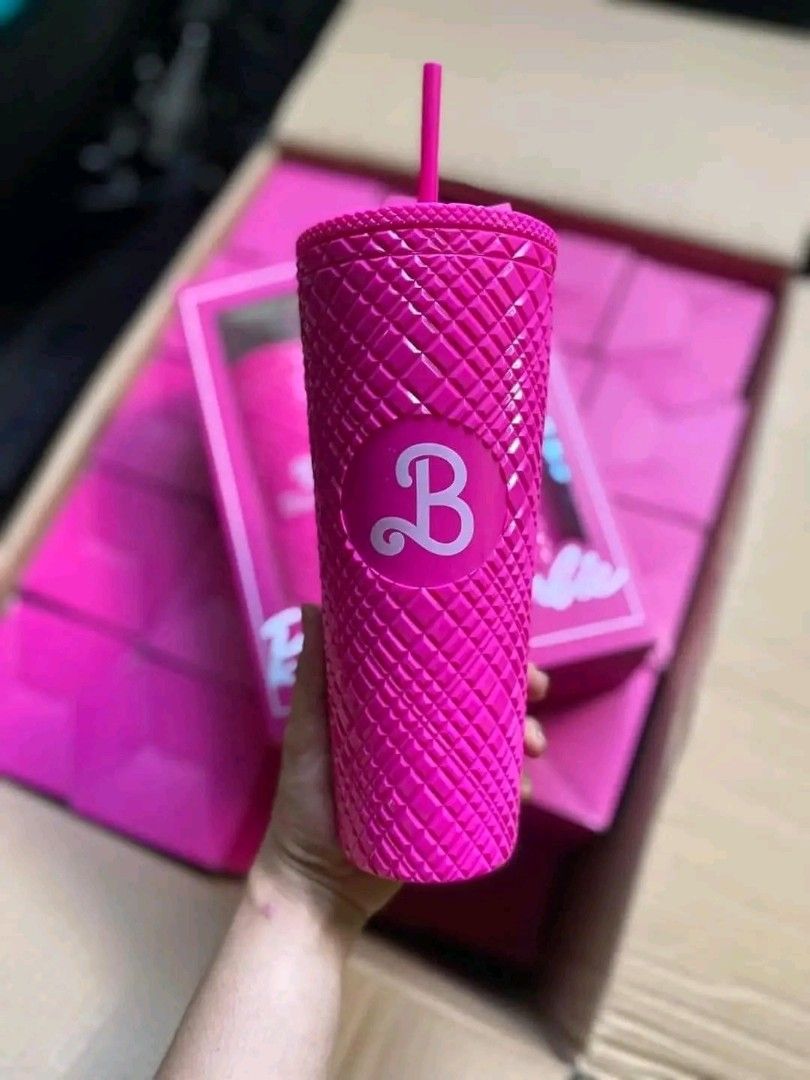 BARBIE TUMBLER, Furniture & Home Living, Kitchenware & Tableware, Water  Bottles & Tumblers on Carousell