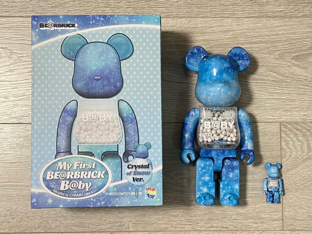 Bearbrick My First Baby Crystal of Snow Ver. 100% & 400% Set, 興趣