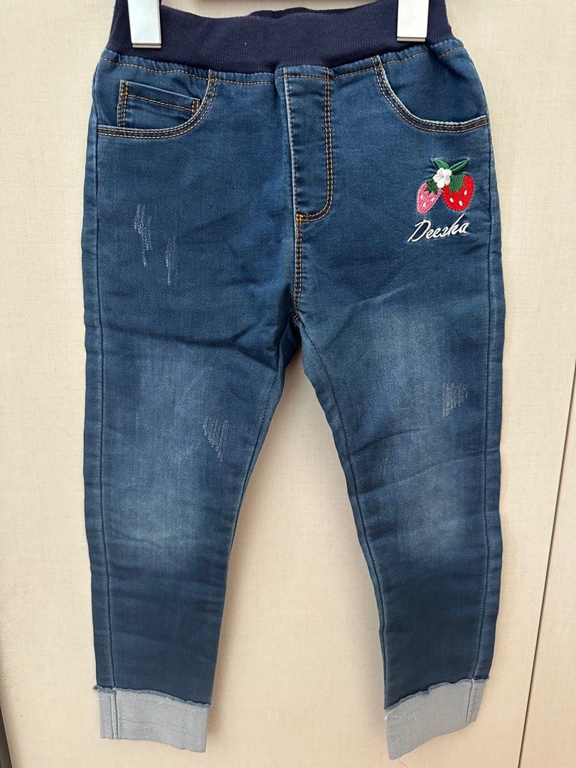 Girls jeans clearance blue