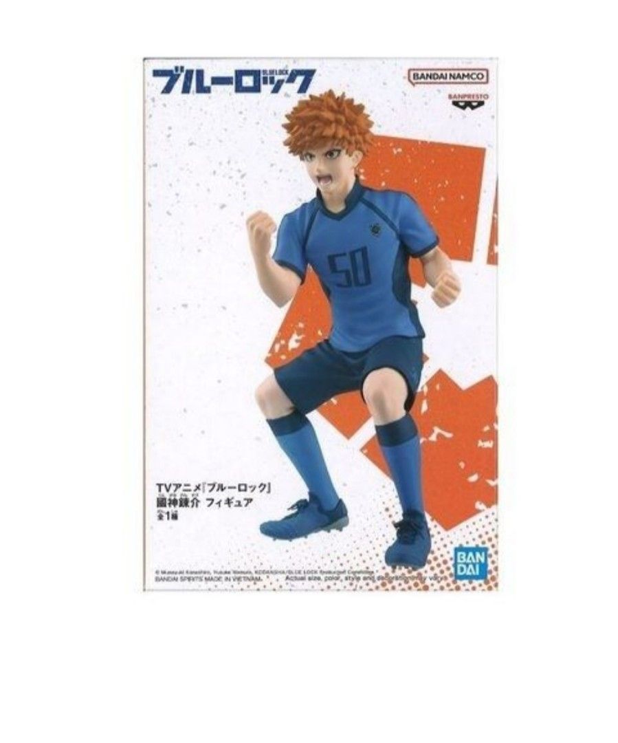 Bluelock/ bllk kunigami figure/ figurine banpresto (Category: Toy Figures) located in Singapore. Submitted by yiranluc (Listing ID 1262295996, Image 1). Description: 💫BNIP! 💫negos only if taking with other items in my listings! pm if int :).