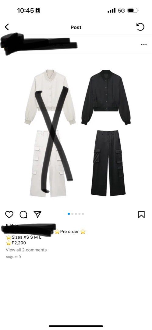 Bohame Bomber Jacket Set