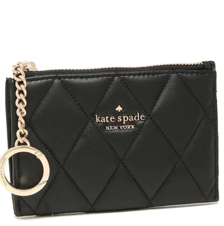 Black kate spade card holder best sale