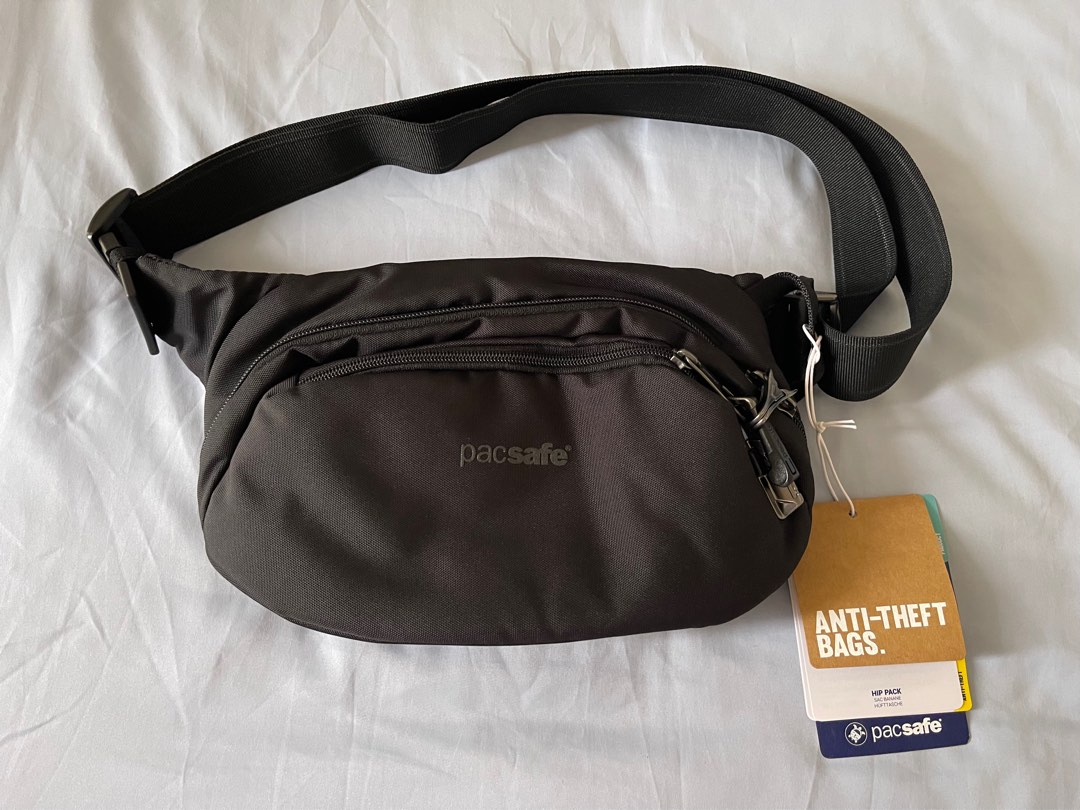 BRAND NEW Pacsafe Vibe 100 Hip Pack AntiTheft Bag, Men's Fashion, Bags