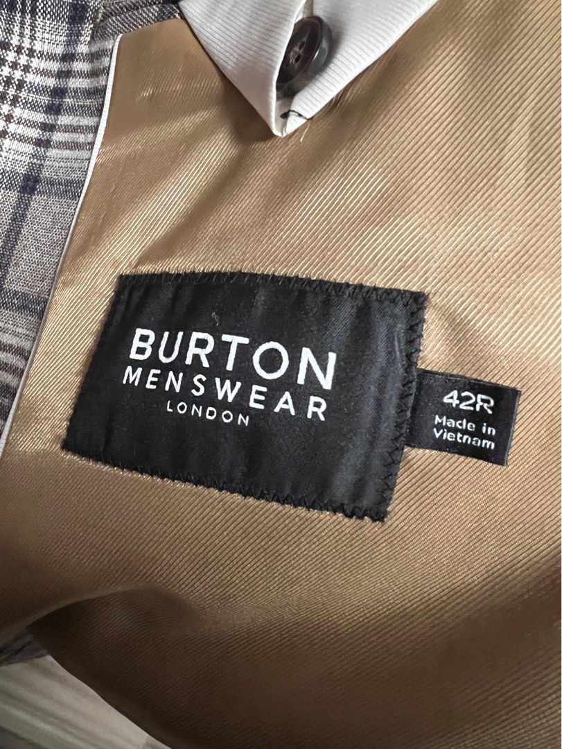 Burton cheap menswear blazer