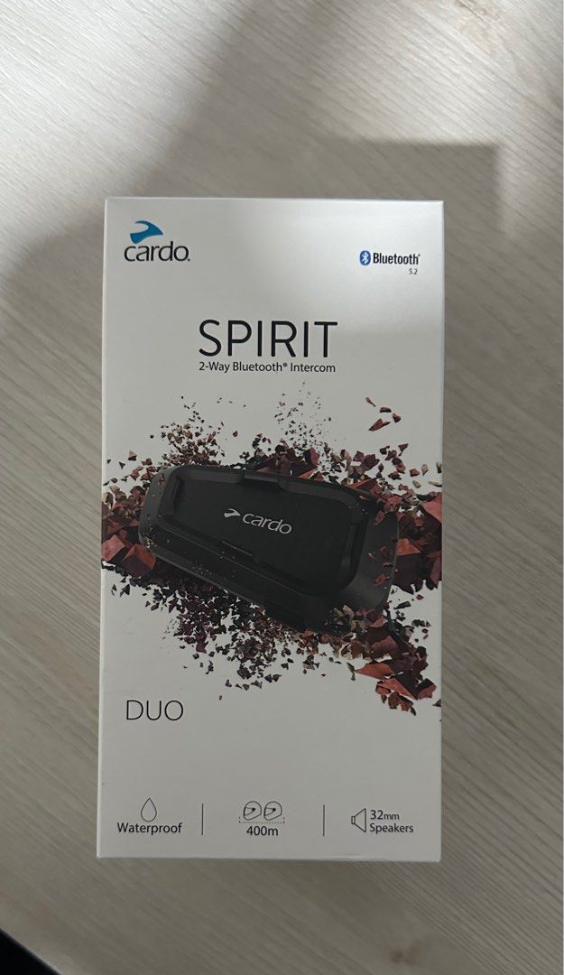 Cardo Spirit Bluetooth Intercom - Duo