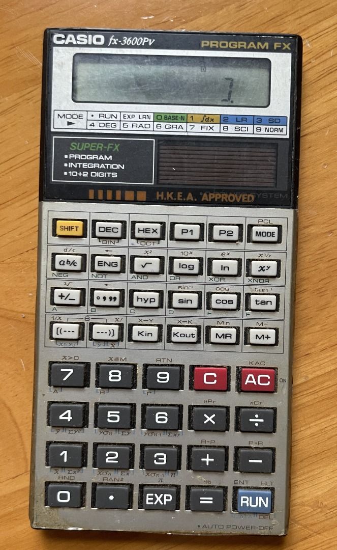 Casio fx3600pv deals