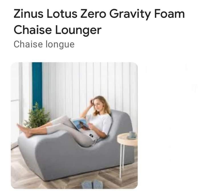 Lotus Zero Gravity Chaise Lounger