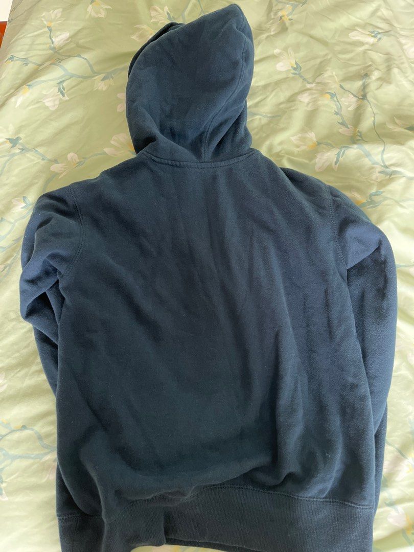 Champion sweater navy top blue velvet