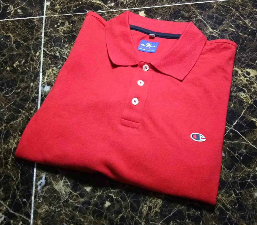Champion polo t shirt hot sale