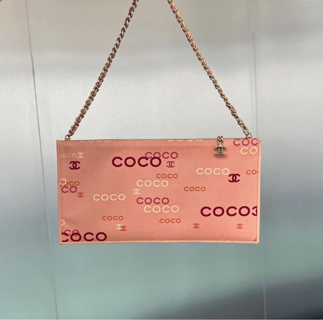 Chanel flat sales clutch