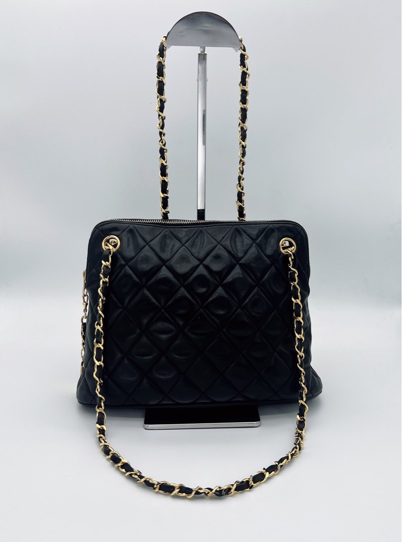 Chanel giant cc logo medallion charm bag Luxury Bags Wallets