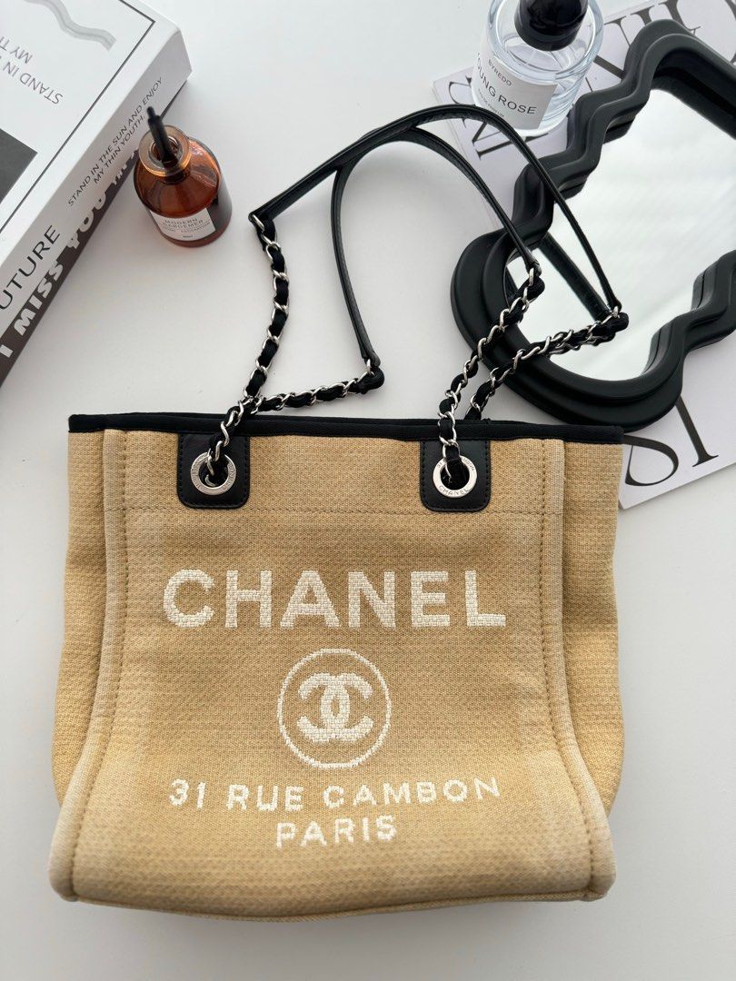 Jute Shopper Women's My Other Bag is Chanel Jute, Black, L