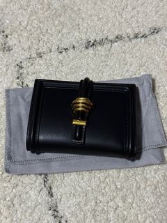 Harmonee Top Zip Small Wallet - Black