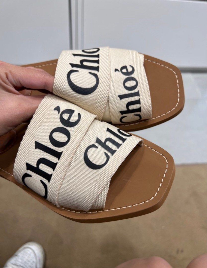 Chloe woody sandals