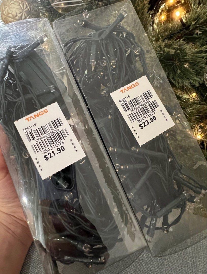 Christmas Tree Lights battery operated, Furniture & Home Living, Home