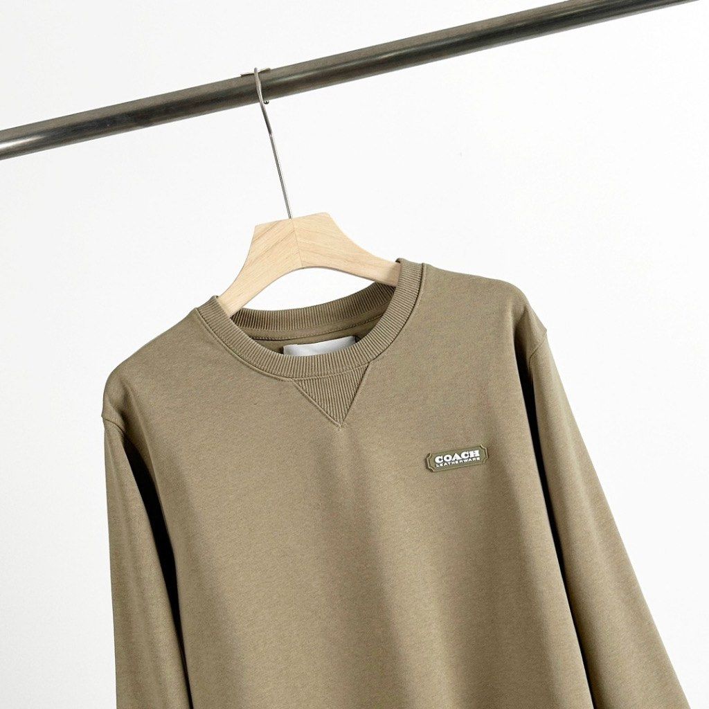 Coach on sale sweater mens
